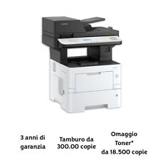 KYOCERA Ecosys MA4500x Multifunzione A4 B/N + TONER OMAGGIO 18.500 Pagine