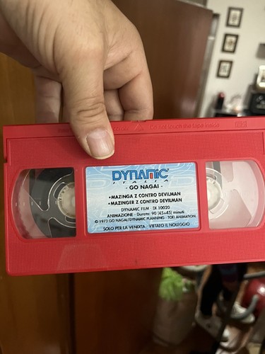 Vhs nuova mazinga - vhs,