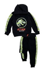 Tuta Jurassic world Dinosauri Misure da 3 a 8 anni Interno felpato