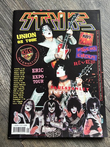 Kiss fanzine magazine sciopero - magazine,