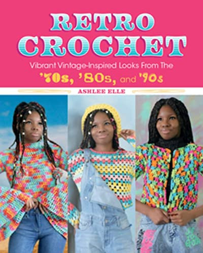 Retro crochet vibrant - retro,