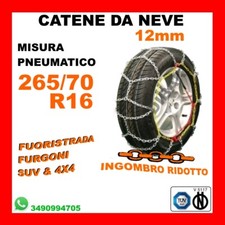 CATENE DA NEVE FURGONI E SUV