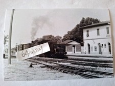 Fotografia Deposito Locomotive di Milano Smistamento Locomotiva a vapore FS 740