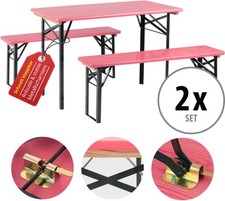 2x Set Birreria Tavolo e