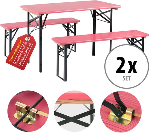 Set birreria tavolo e - 2x,