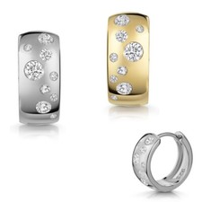 1 paio orecchini a cerchio in