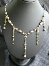 Collana farfalle in cristallo