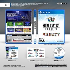 PS4 FINAL FANTASY I-VI COLLECTION |Custodia di ricambio|Cover|Slipcover|NO GIOCO