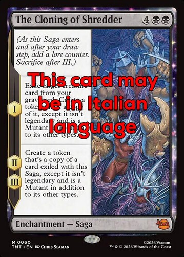 Mtg the cloning shredder - the, of