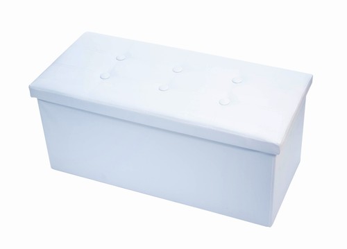 Pouf contenitore imbottito - pouf,