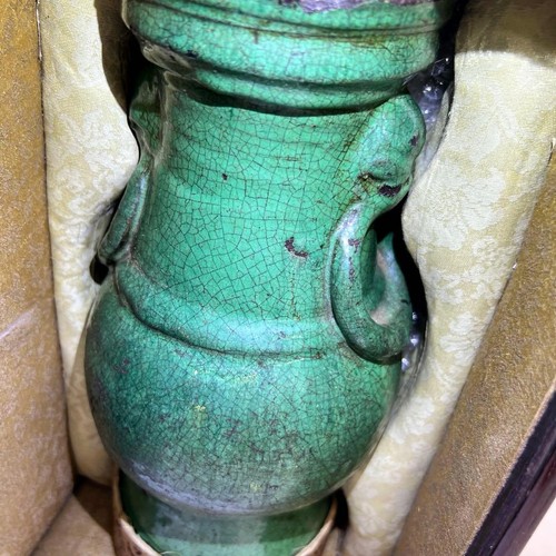 Antico vaso cinese - , con