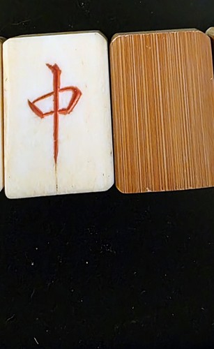 Piastrella vintage mah jong - vintage,