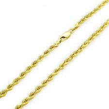 10K Oro Giallo Massiccio da