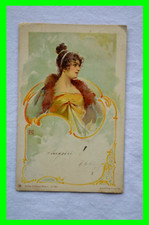 Antica cartolina postale artistica viaggiata