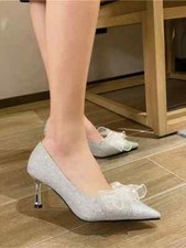 decolte scarpe sposa argento