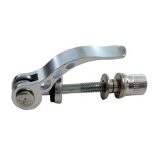 Bloccaggio Reggisella  A Sgancio Rapido Per Bici Sella - Colore Silver