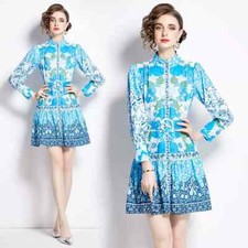 Vestito Abito Donna Corto Raso