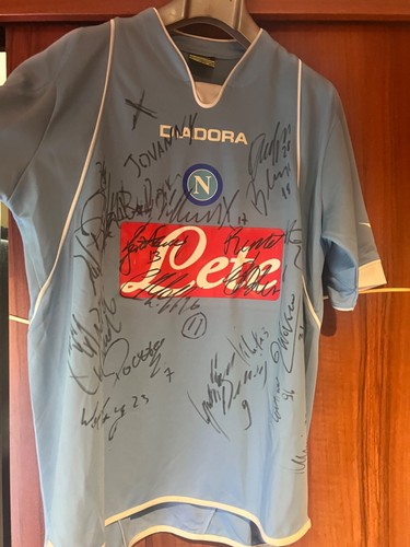 Maglia napoli autografata - napoli,