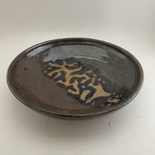 Art Pottery Dish Bowl Signed