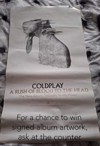 Rare coldplay rush - coldplay, a