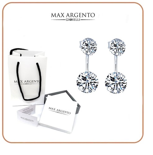 Orecchini punto luce curvo - ,