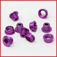 NOS ERGAL BULLONI CORONA PISTA SINGOLA LEGA LEGGERA VIOLA VINTAGE 90