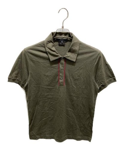 Gucci polo camicia - gucci, kaki