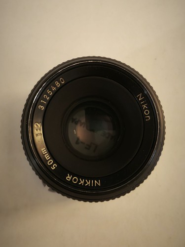 Nikon nikkor 50mm - nikkor, f/2