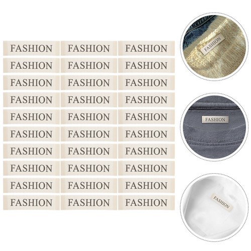 Pack etichette stoffa - 4,