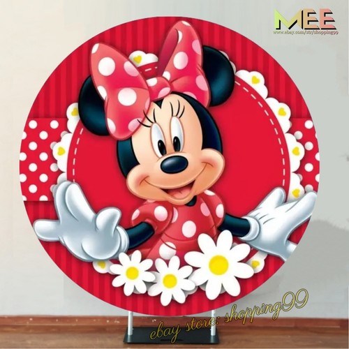 Pannello rotondo minnie mouse - rotondo,