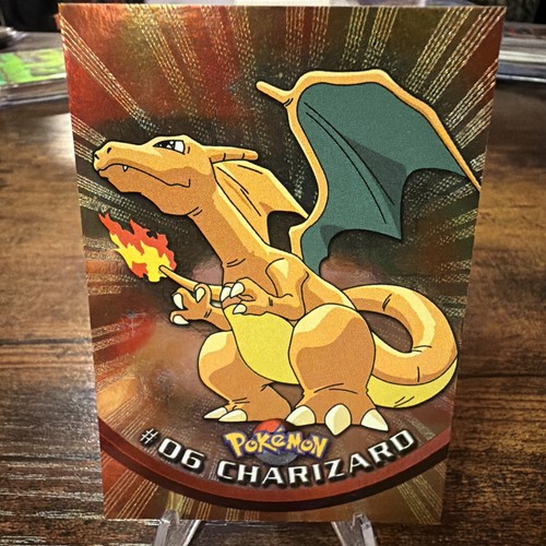 Topps pokemon charizard - pokemon,