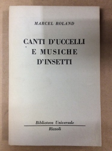 Libro roland marcel - -, canti