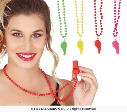 Collana con fischietto - 4,