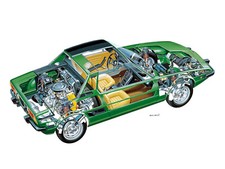 FIAT X 1/9 poster auto