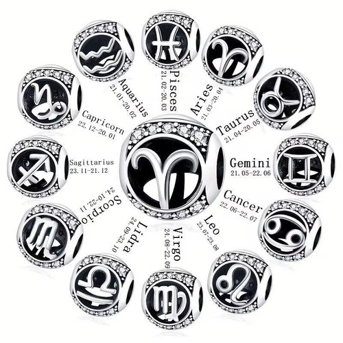 Bracciale real 925 zodiaco - real,