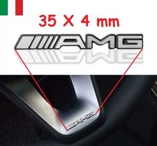 Logo Stemma Emblema Volante Per MERCEDES AMG CLASSE A B C E SLK Altoparlanti