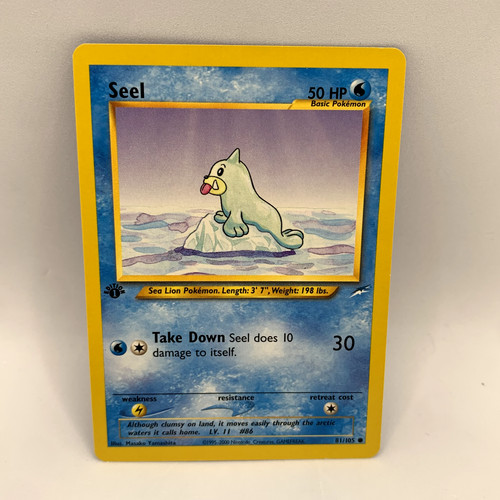 Pokemon tcg seel 105 1st - -,