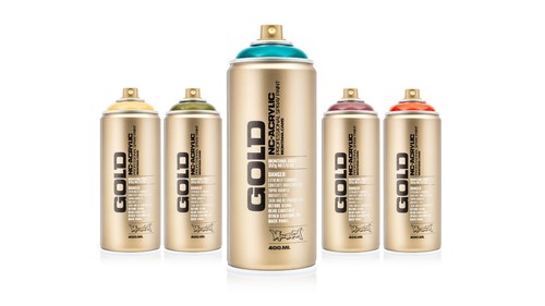 Montana gold bomboletta - gold, spray