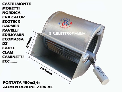 Ventola centrifuga stufa - ventola,