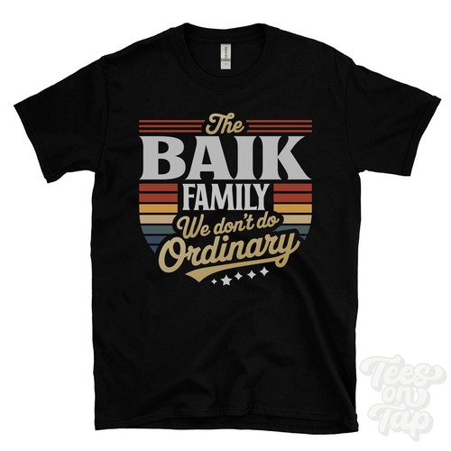Shirt the baik family we - baik,