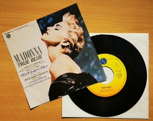 Madonna true blue - 7", japan