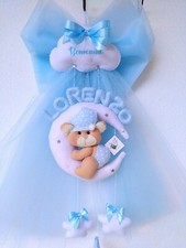 Fiocco nascita personalizzato