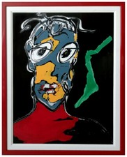 Giorgio Chiesi tecnica mista 50x70 del 2000