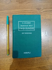 manuale dell'ingegnere - colombo - hoepli - 80.a edizione