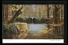 Cartolina artistica firmata