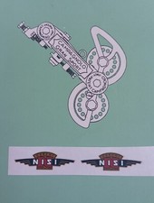  Nisi Decal Sticker Nos  Cerchi Bici Corsa L'Eroica Colnago Bianchi Cinelli Masi