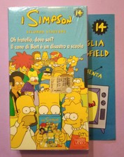 VHS Film Ita Animazione I Simpson Seconda Stagione 14 Sigillata (V37)