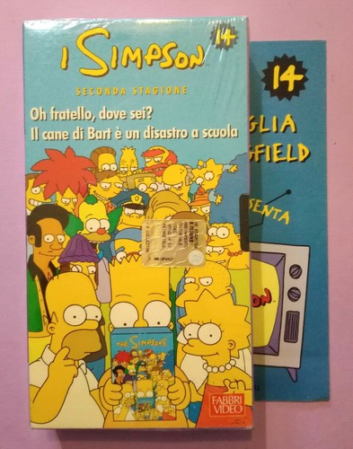 Vhs simpson seconda stagione - i,