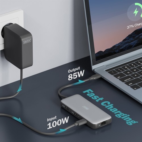 Docking station usb 8 - station, porte