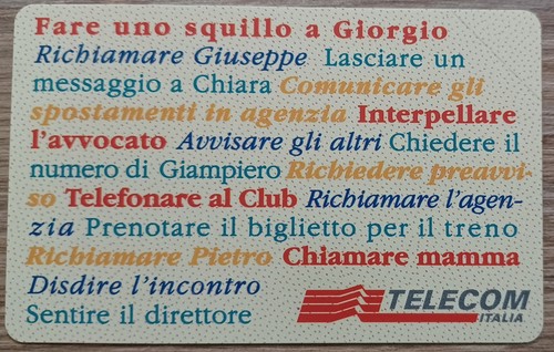 Schede telefoniche nuova - telefoniche,